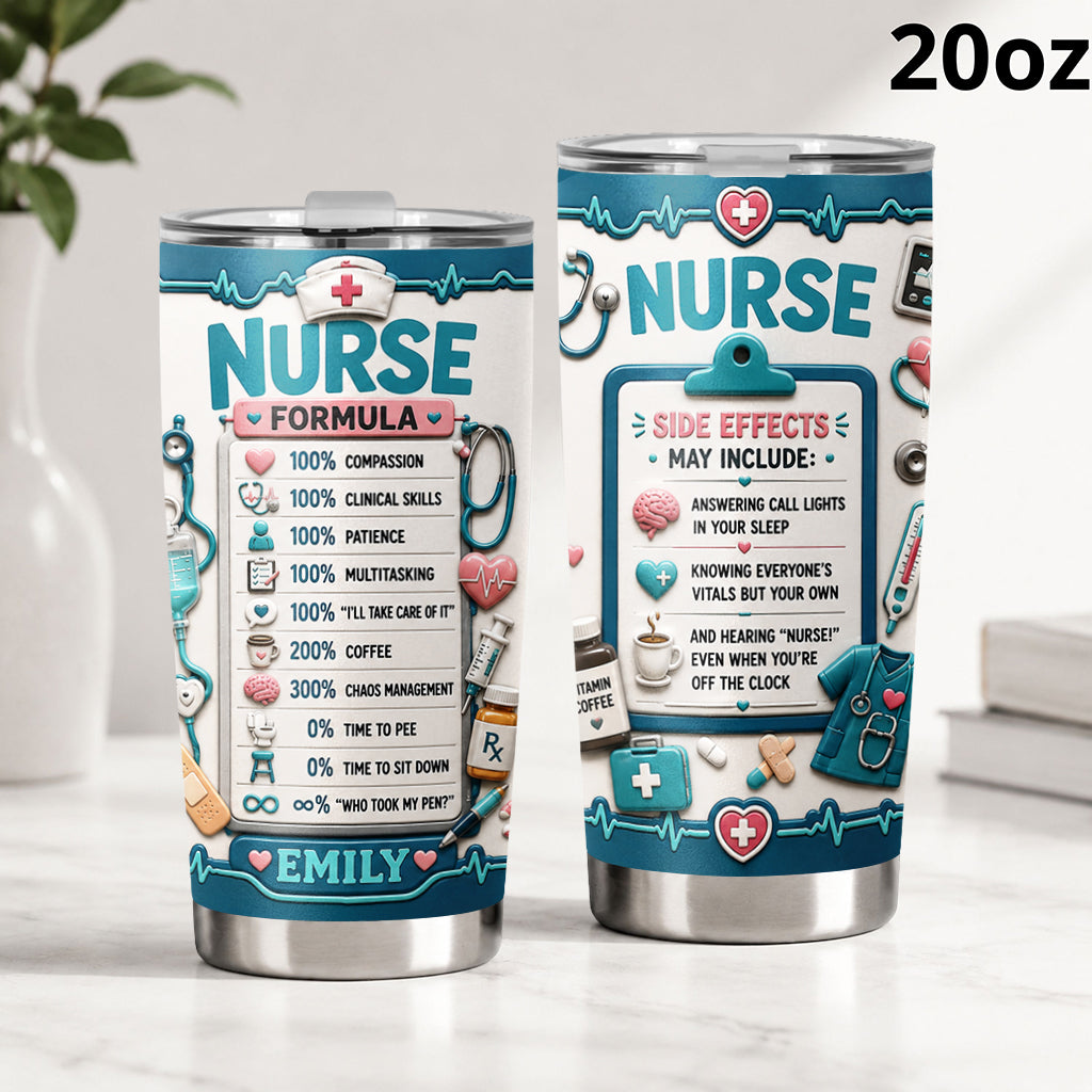 Nurse Life - Personalisierter Krankenschwester-Becher