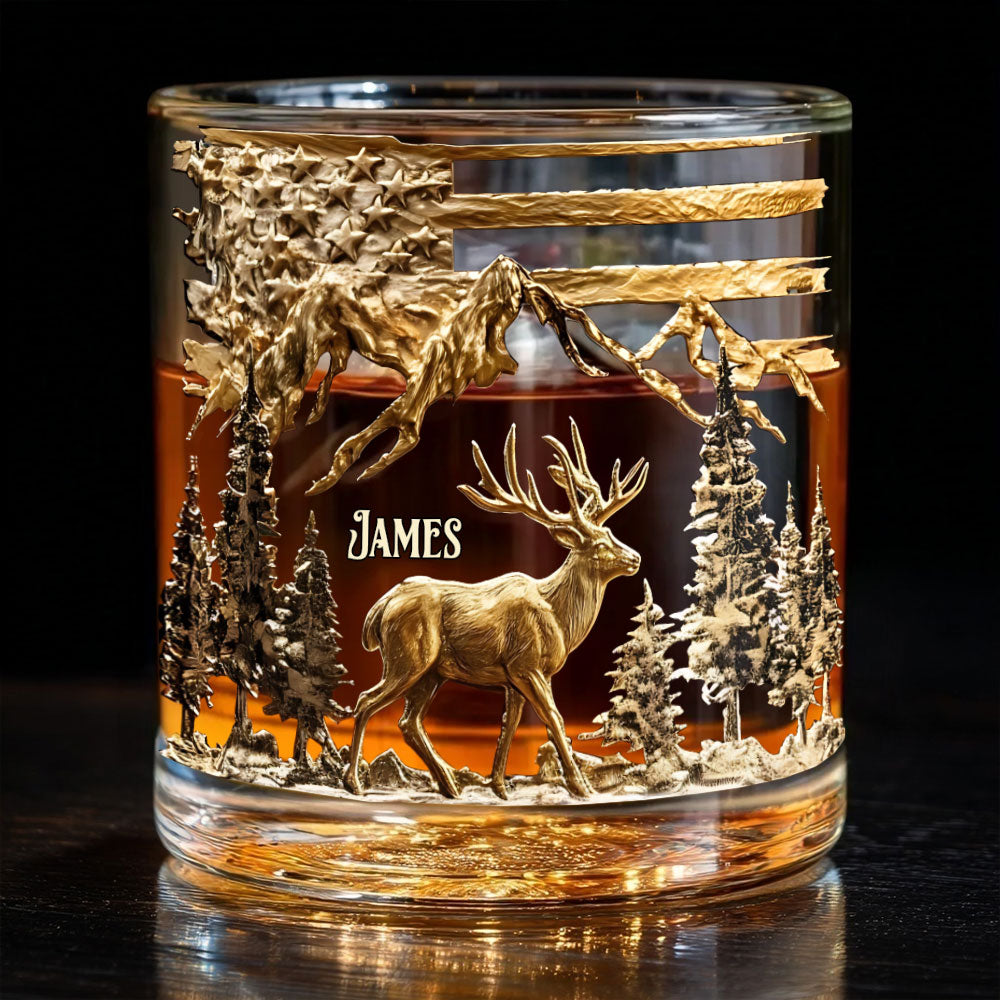 Jagd fürs Leben – Personalisiertes Jagd-Whiskyglas