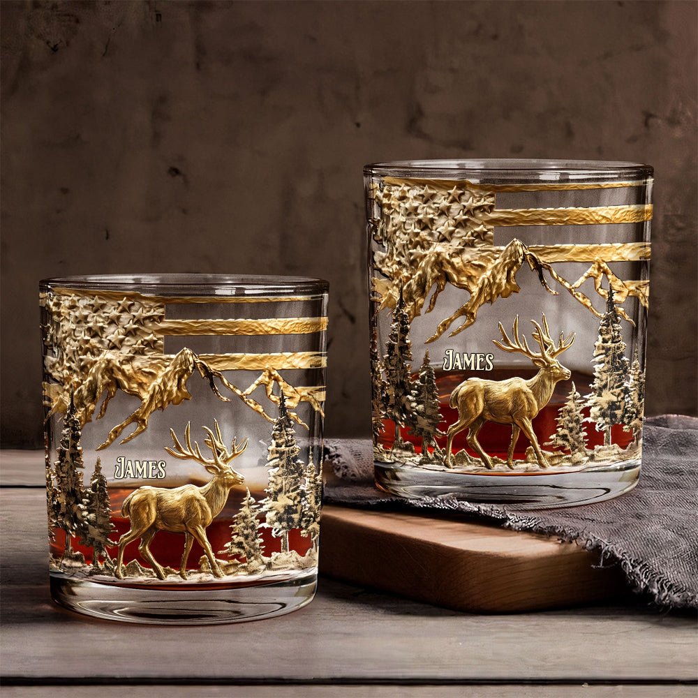 Jagd fürs Leben – Personalisiertes Jagd-Whiskyglas