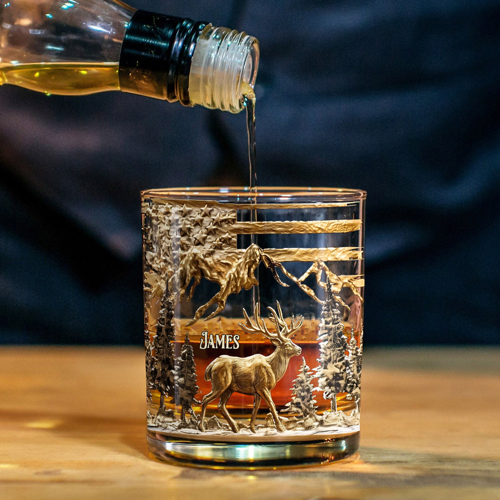 Jagd fürs Leben – Personalisiertes Jagd-Whiskyglas