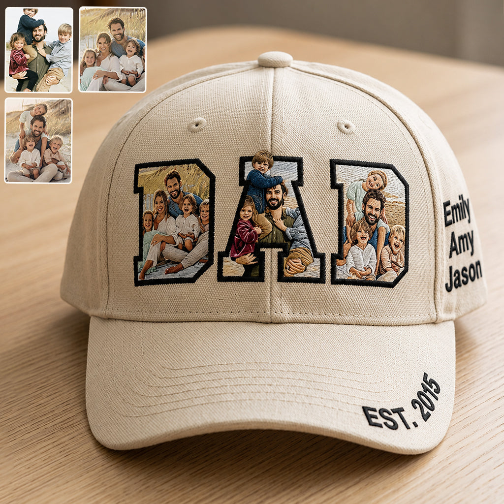 Bester Papa aller Zeiten - Personalisierte klassische Mütze