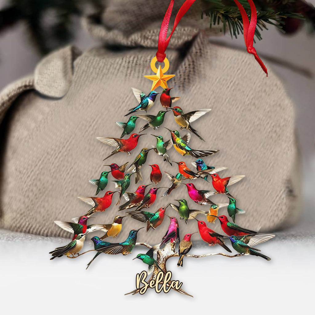Love Hummingbird - Personalized Hummingbird Ornament
