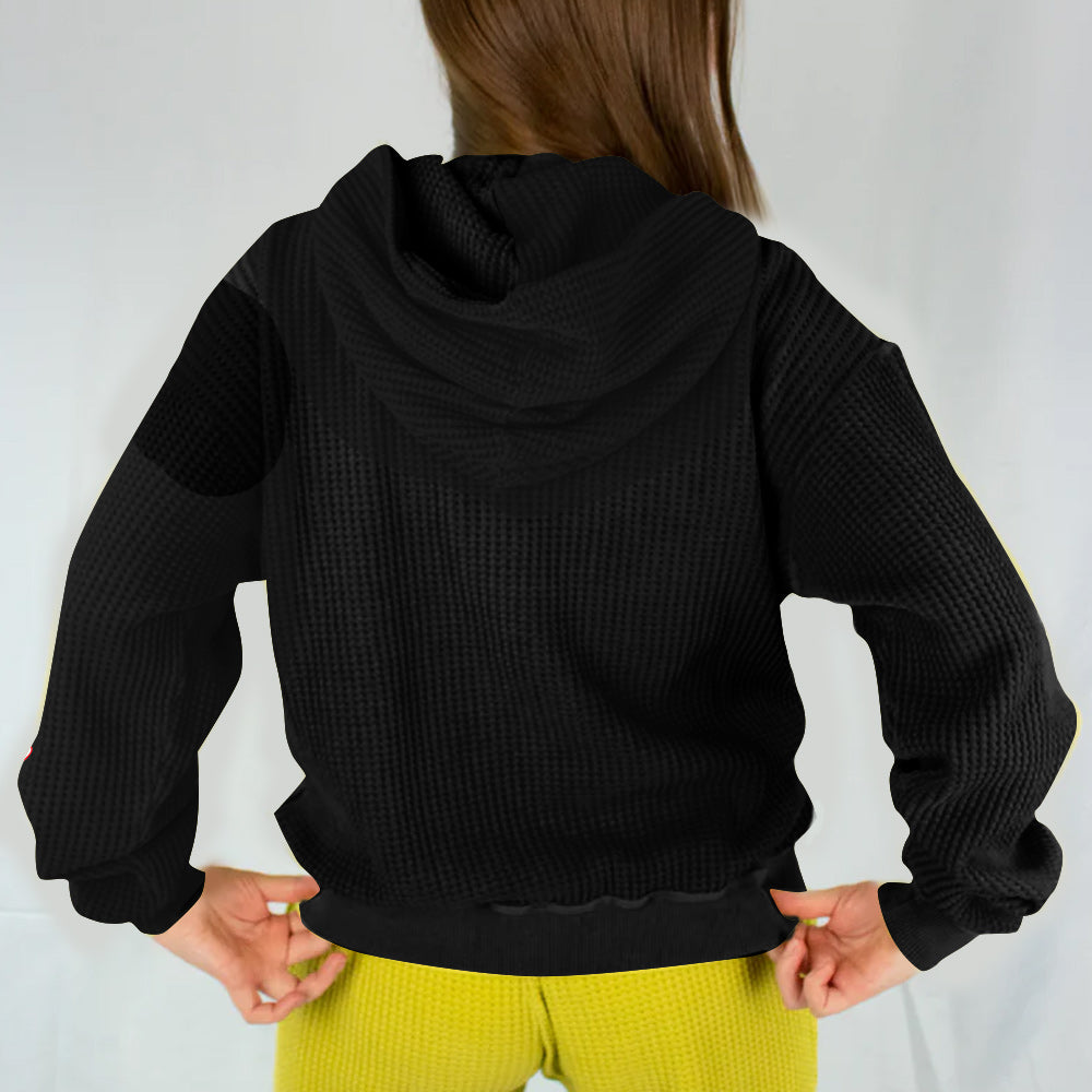 Spooky Mama - Personalized Mother Waffle Hoodie