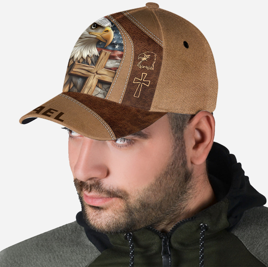 Eine Nation unter Gott – Personalisierte christliche Klassik-Kappe