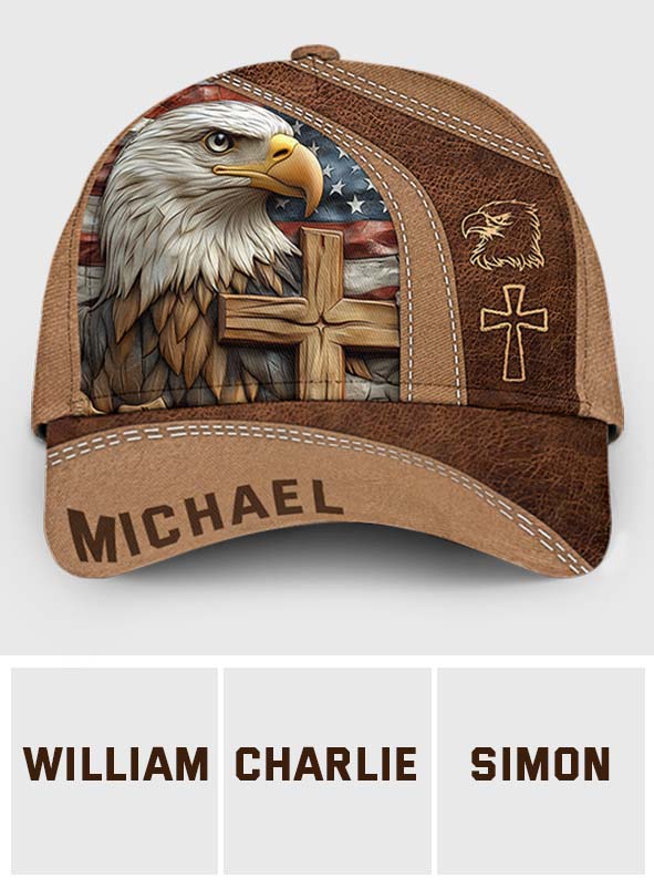 Eine Nation unter Gott – Personalisierte christliche Klassik-Kappe