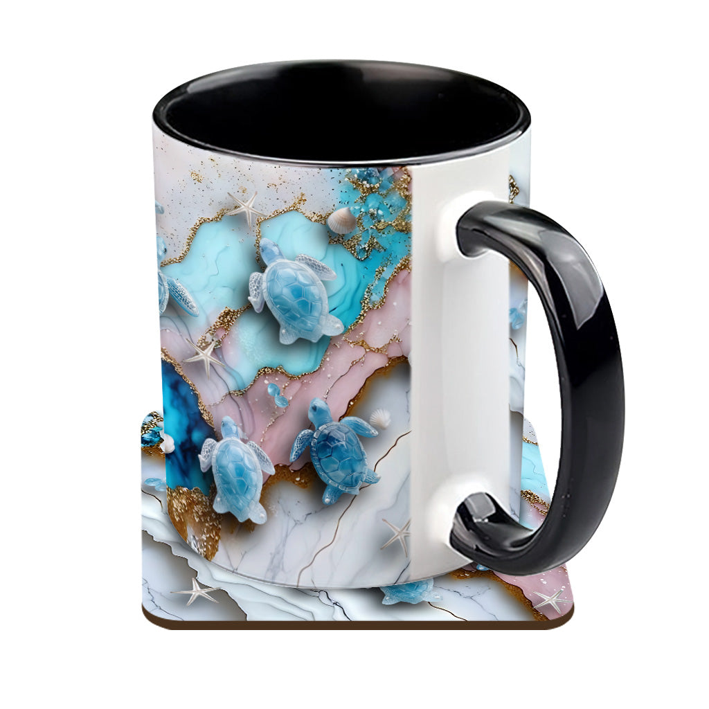 Love Turtles - Personalized Turtle Accent Mug