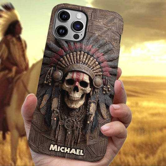 Proud Native - Personalized American Indian Full Print Phone Case