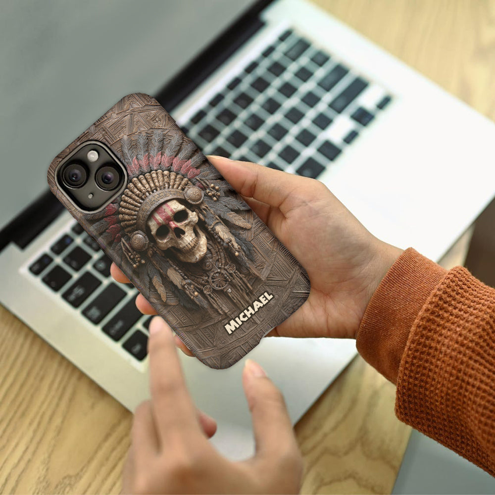 Proud Native - Personalized American Indian Full Print Phone Case