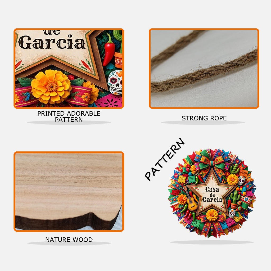 Mexikanische Fiesta Cinco De Mayo - Personalisierte Cinco de Mayo Holzschild