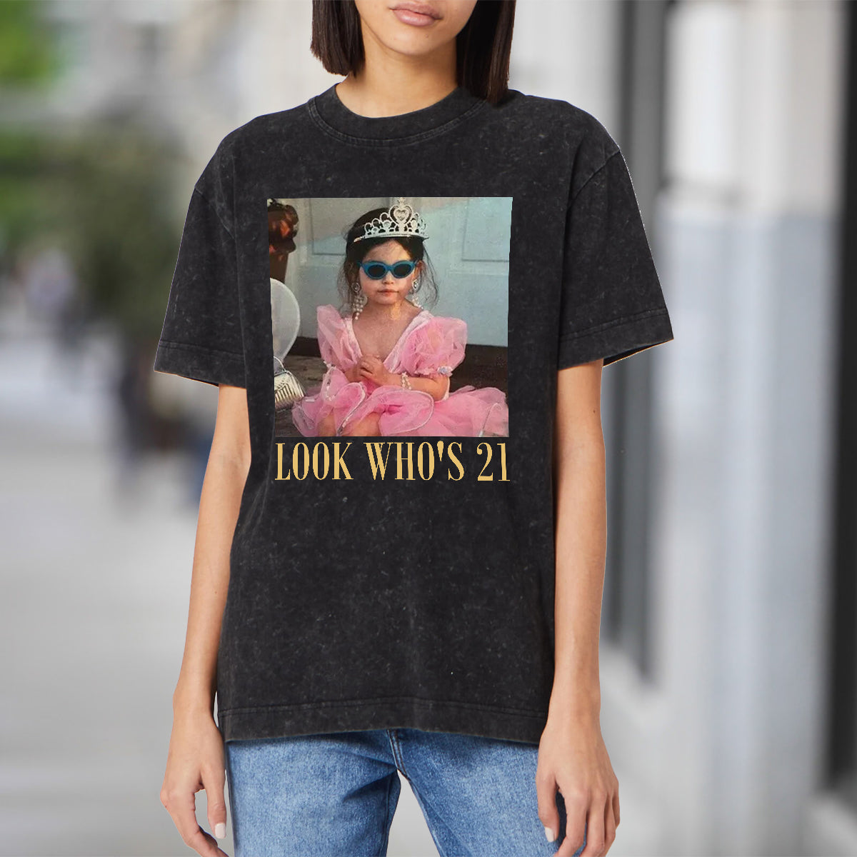 Happy Birthday - Personalized Birthday Wash T-Shirt