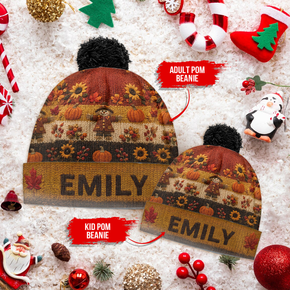 It's Fall Y'all - Personalized Autumn Beanie Hat