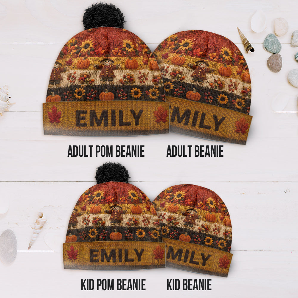 It's Fall Y'all - Personalized Autumn Beanie Hat
