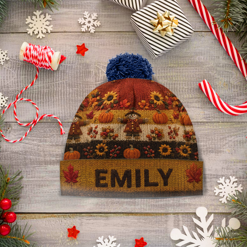 It's Fall Y'all - Personalized Autumn Beanie Hat