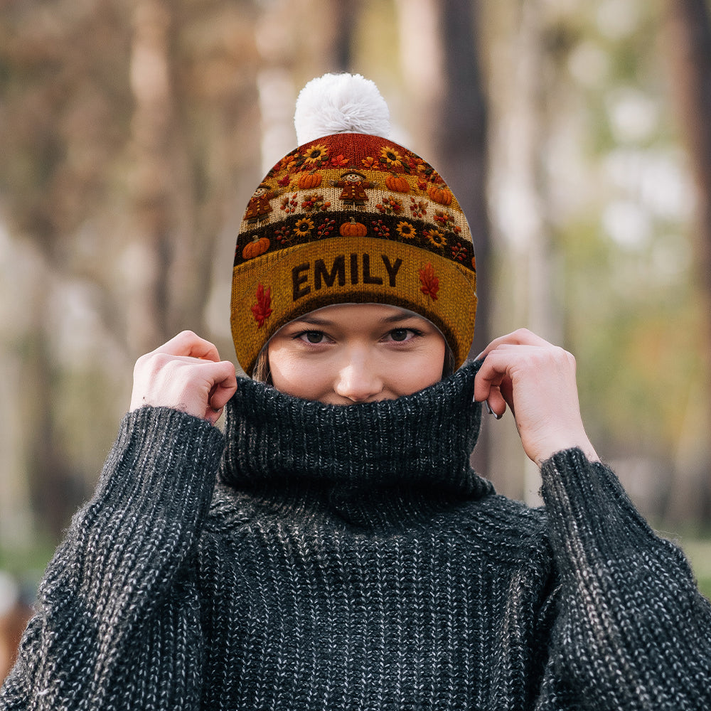 It's Fall Y'all - Personalized Autumn Beanie Hat