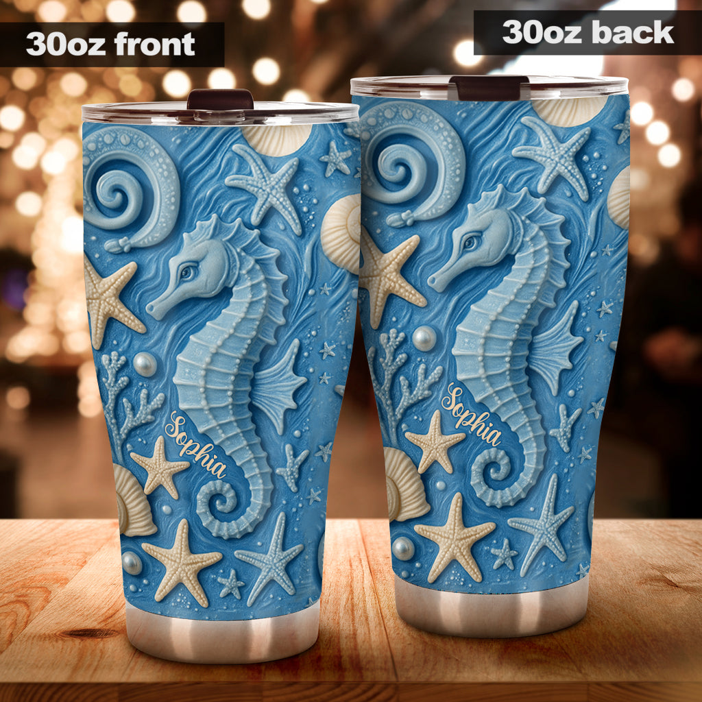 Personalisierter Trinkbecher für Meeresliebhaber