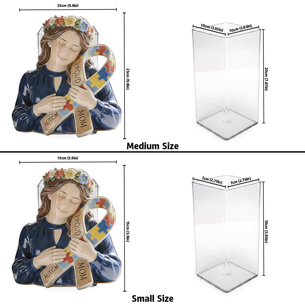 Medizinische Aufklärung – Personalisierter Acryltopf zur Aufklärung über Autismus