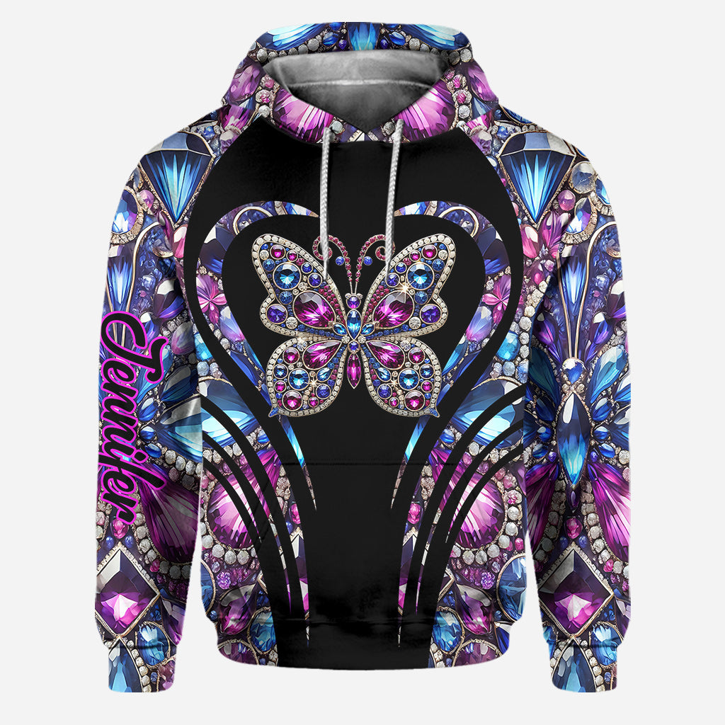 Love Butterfly - Personalized Butterfly Hoodie and Leggings