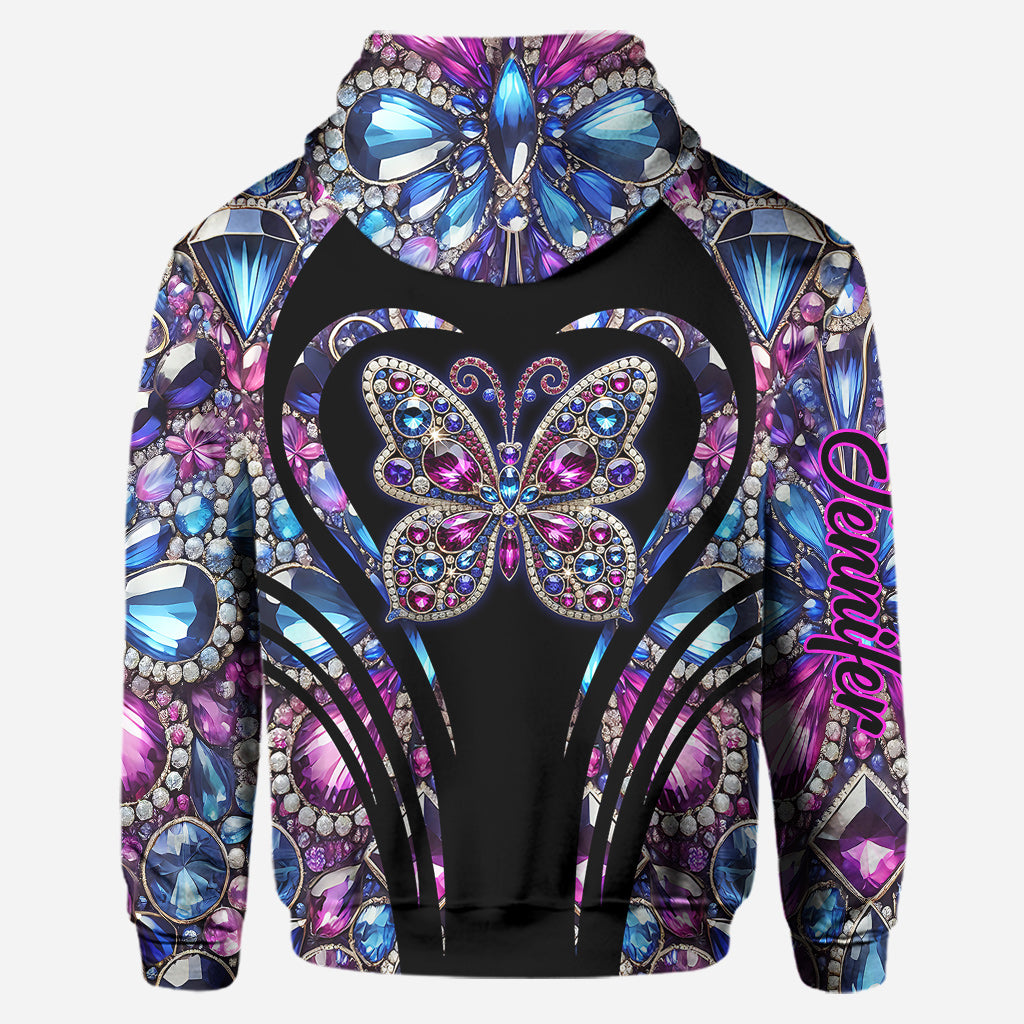 Love Butterfly - Personalized Butterfly Hoodie and Leggings