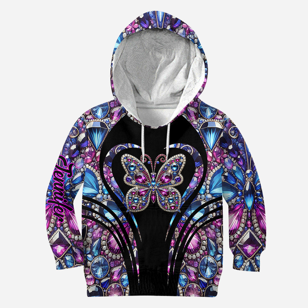 Love Butterfly - Personalized Butterfly Hoodie and Leggings