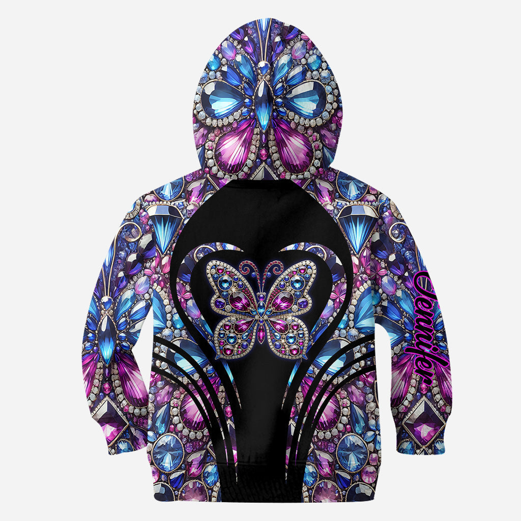 Love Butterfly - Personalized Butterfly Hoodie and Leggings