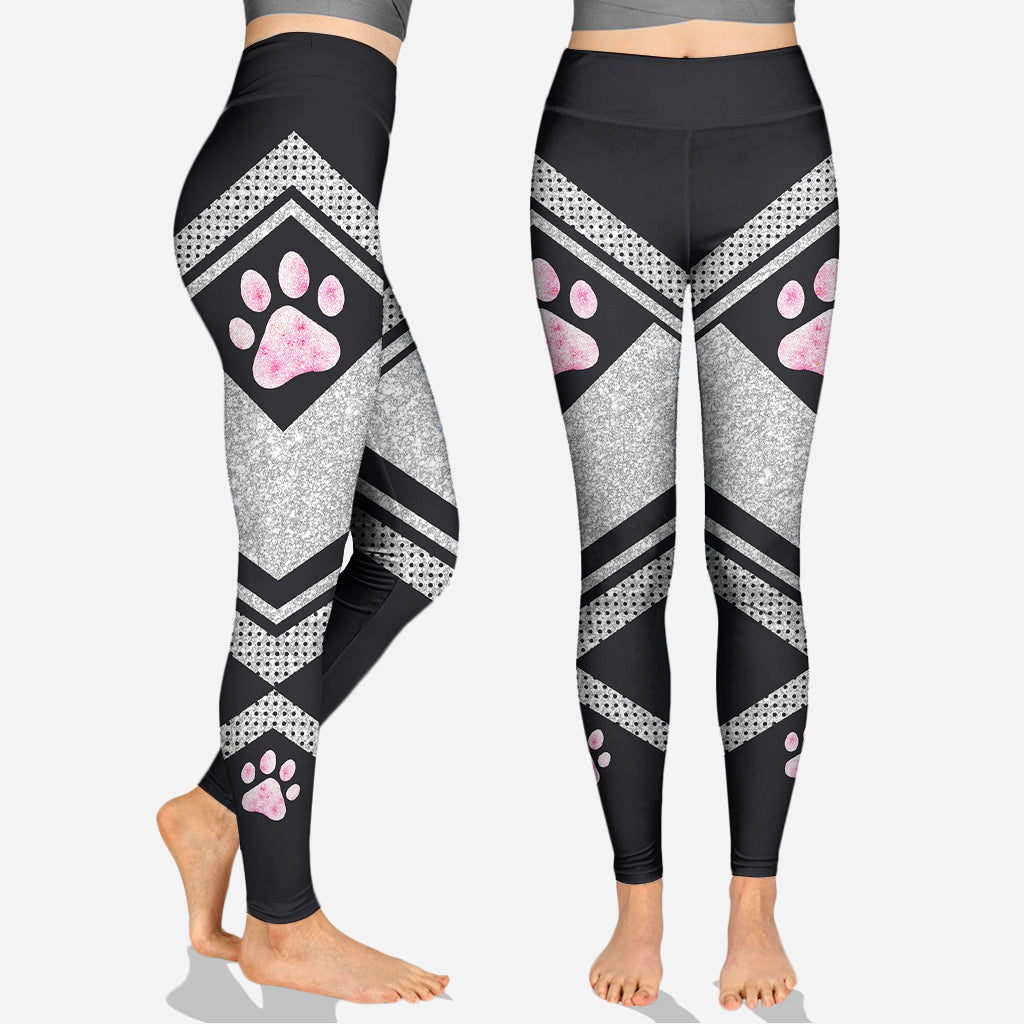 Mein Schatten hat vier Beine – Personalisierter Hunde-Hoodie und Leggings