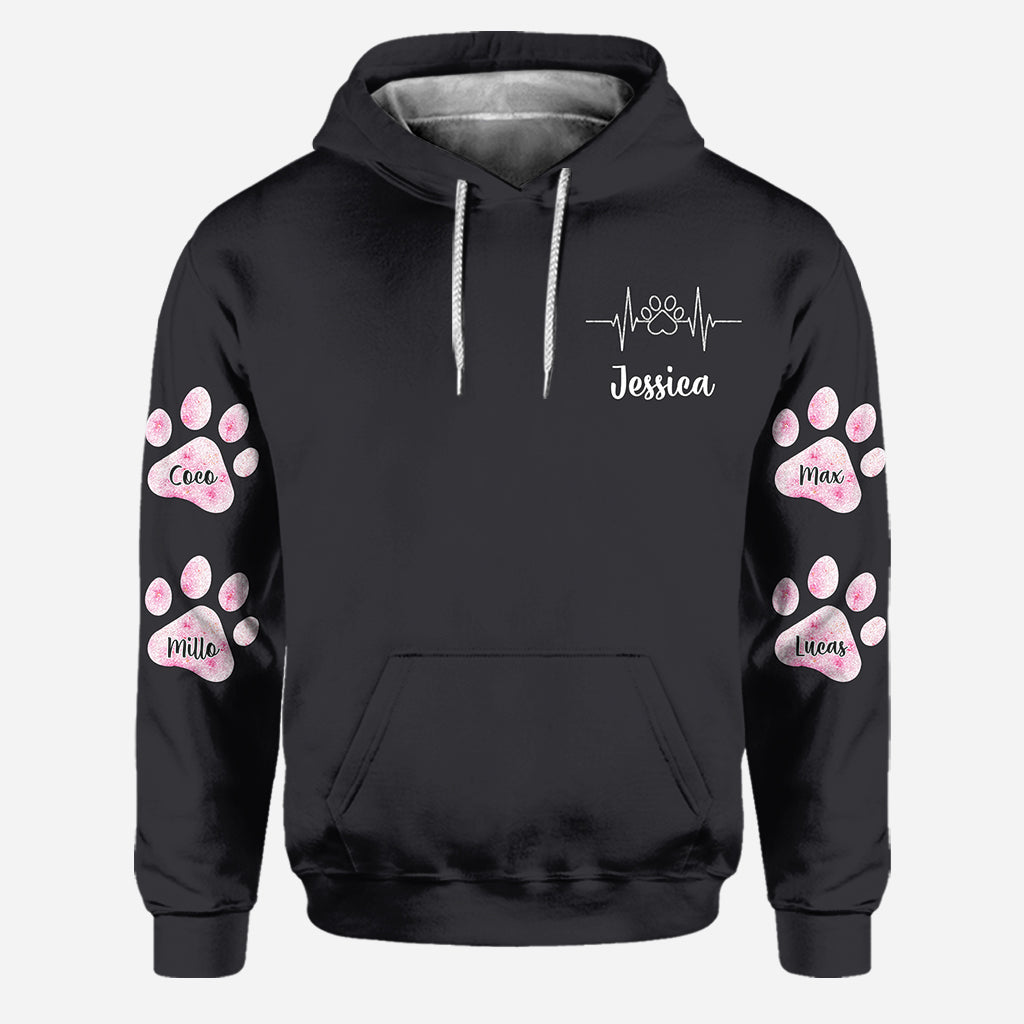 Mein Schatten hat vier Beine – Personalisierter Hunde-Hoodie und Leggings