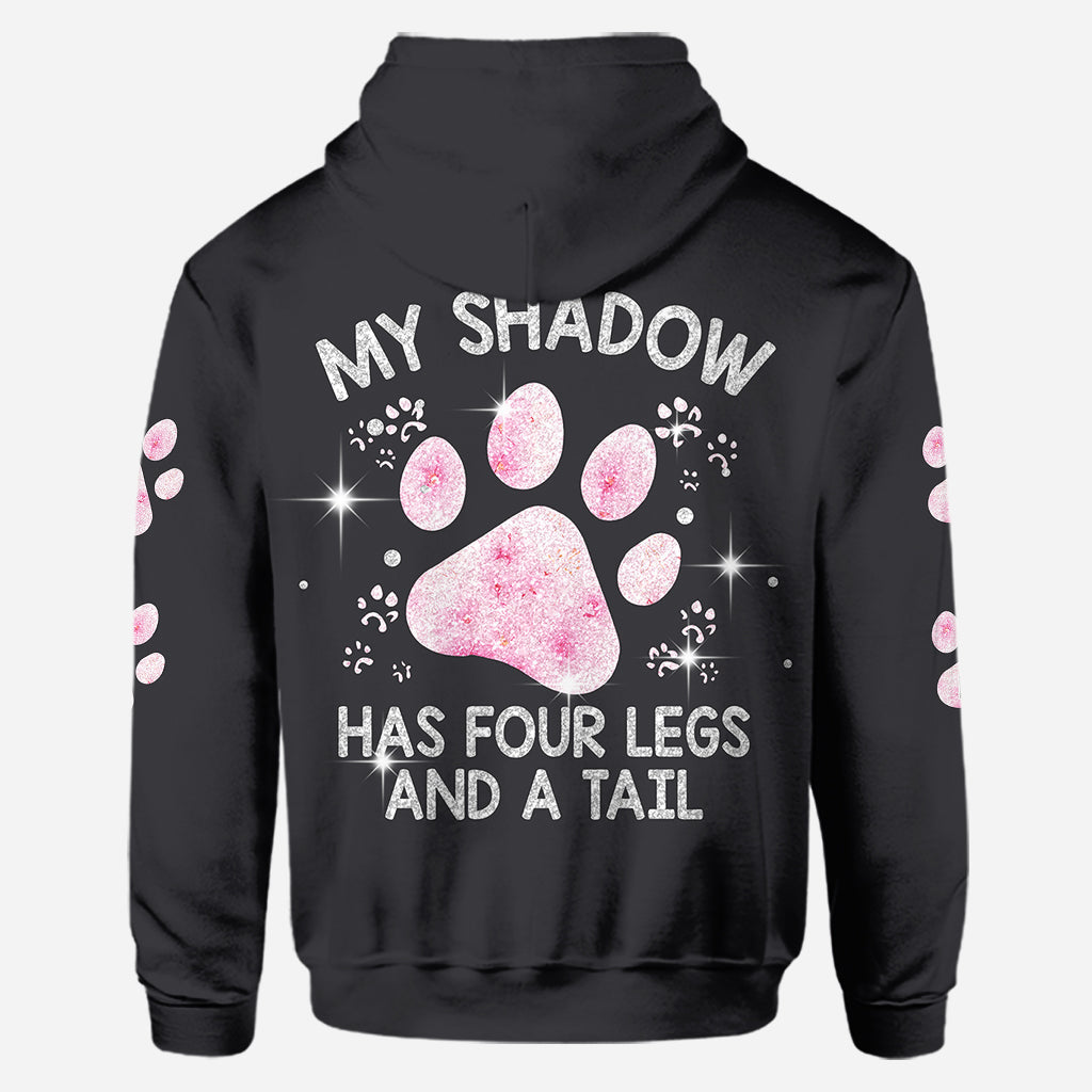 Mein Schatten hat vier Beine – Personalisierter Hunde-Hoodie und Leggings