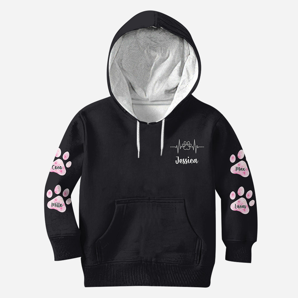 Mein Schatten hat vier Beine – Personalisierter Hunde-Hoodie und Leggings