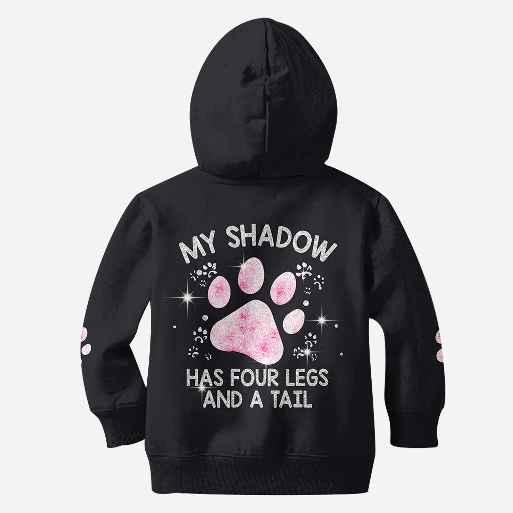 Mein Schatten hat vier Beine – Personalisierter Hunde-Hoodie und Leggings