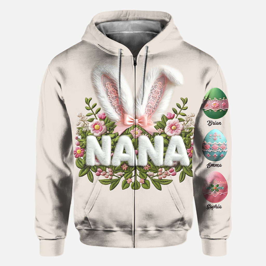 Easter Bunny - Personalized Grandma All Over Shirt