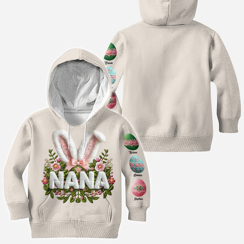 Easter Bunny - Personalized Grandma All Over Shirt