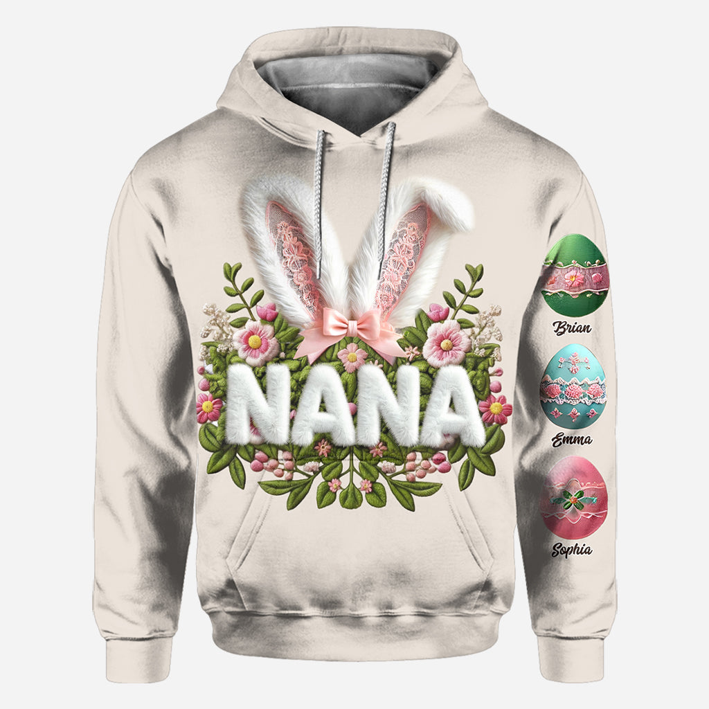 Easter Bunny - Personalized Grandma All Over Shirt