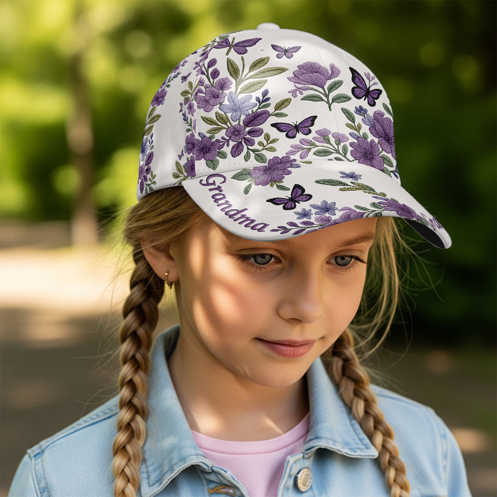 Beste Oma aller Zeiten – Personalisierte Oma-Klassikkappe