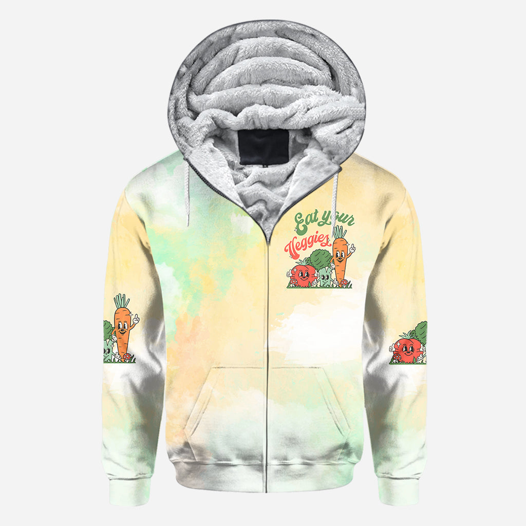 Iss dein Gemüse – Personalisiertes Veganismus-T-Shirt