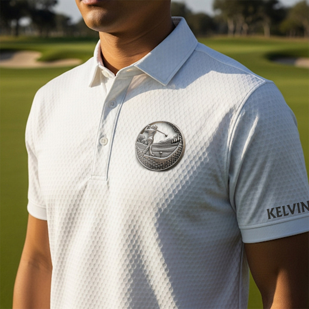 Love Golf – Personalisiertes Golf-Poloshirt