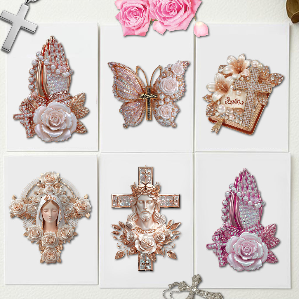 Ewiger Glaube – Personalisierte christliche Anstecknadel