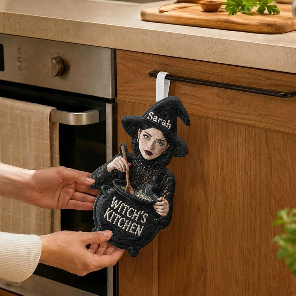 Witch's Kitchen - Personalized Witch Hand Towel