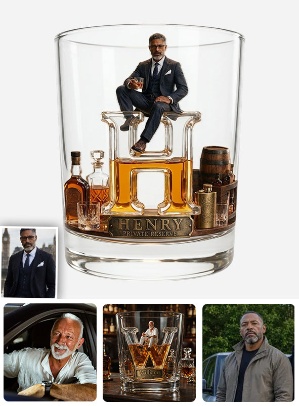 Love Whiskey, Bourbon - Personalized Whisky Whiskey Glass