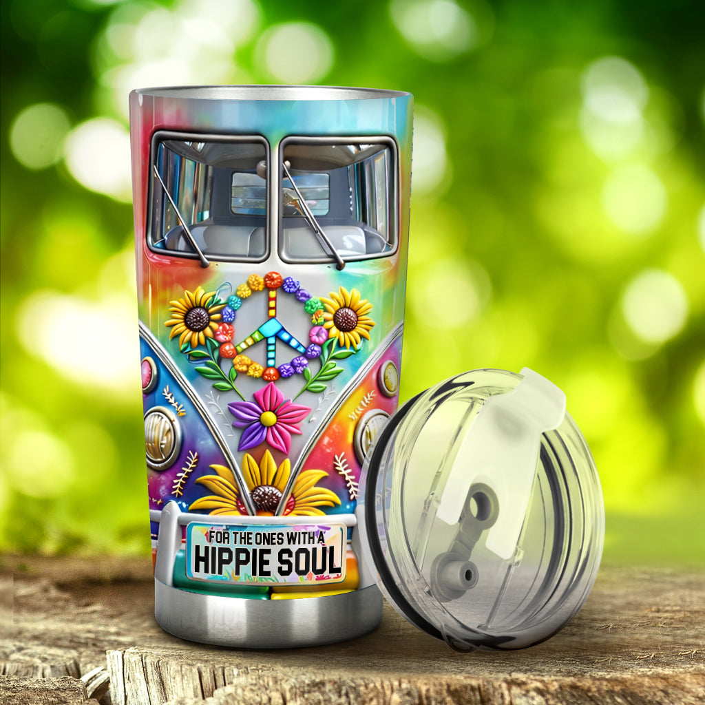 Hippie-Van, Hippie-Seele – personalisierter Hippie-Becher
