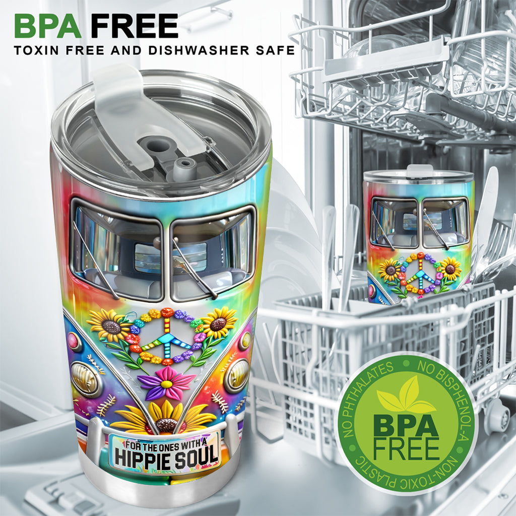 Hippie-Van, Hippie-Seele – personalisierter Hippie-Becher