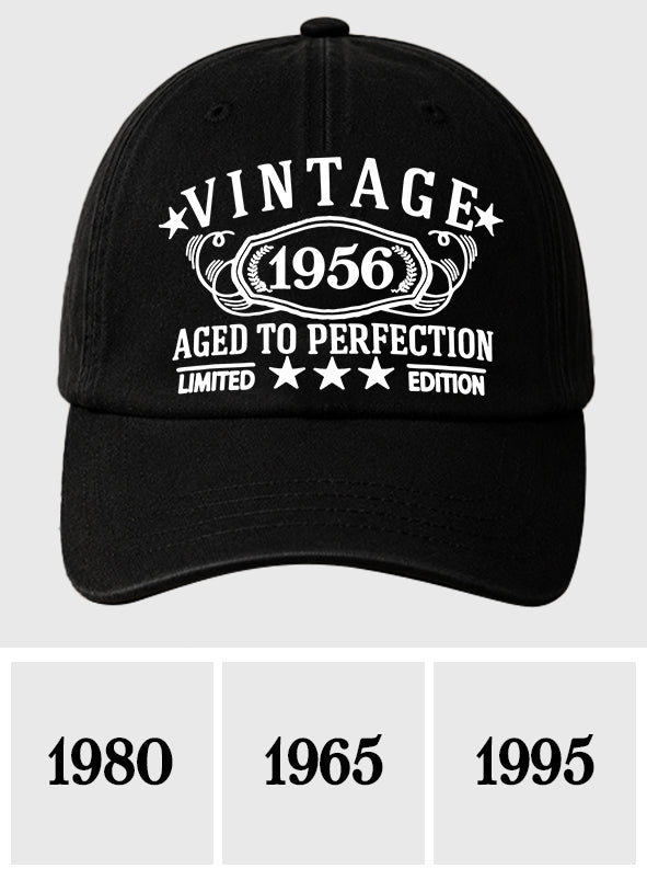 Birthday Gift - Personalized Birthday Embroidered Classic Cap