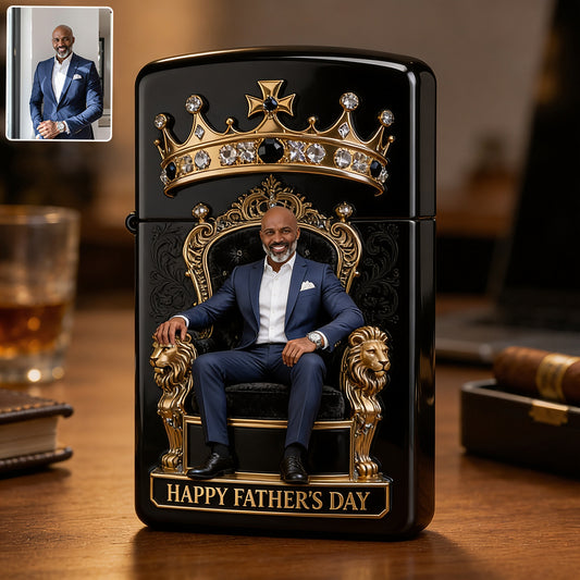 Personalisierter Foto Feuerzeug für den besten Papa/Opa/Onkel...