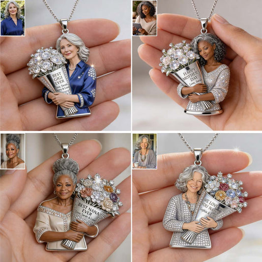 Personalisierter Foto-Anhänger, das beste Geschenk für Mama & Oma