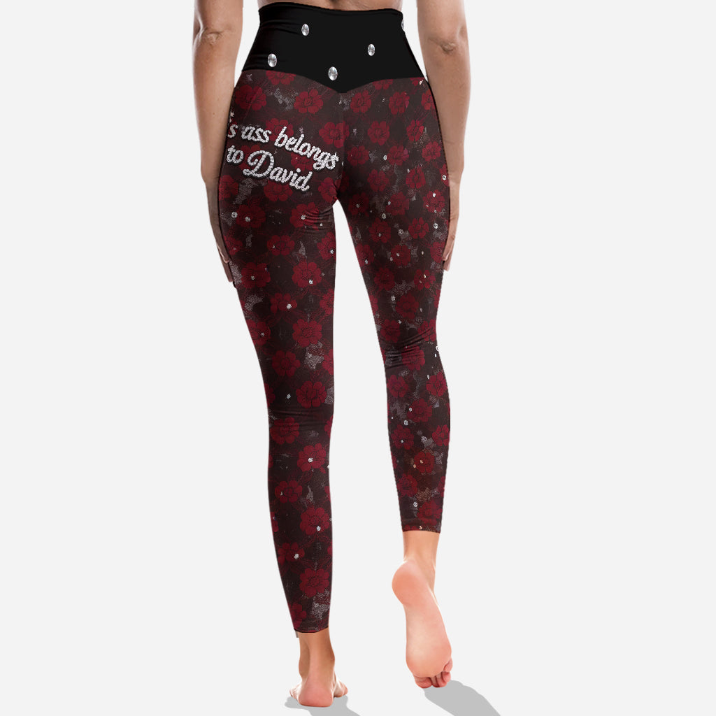 This As* Belongs To - Personalisierte Partner-Leggings