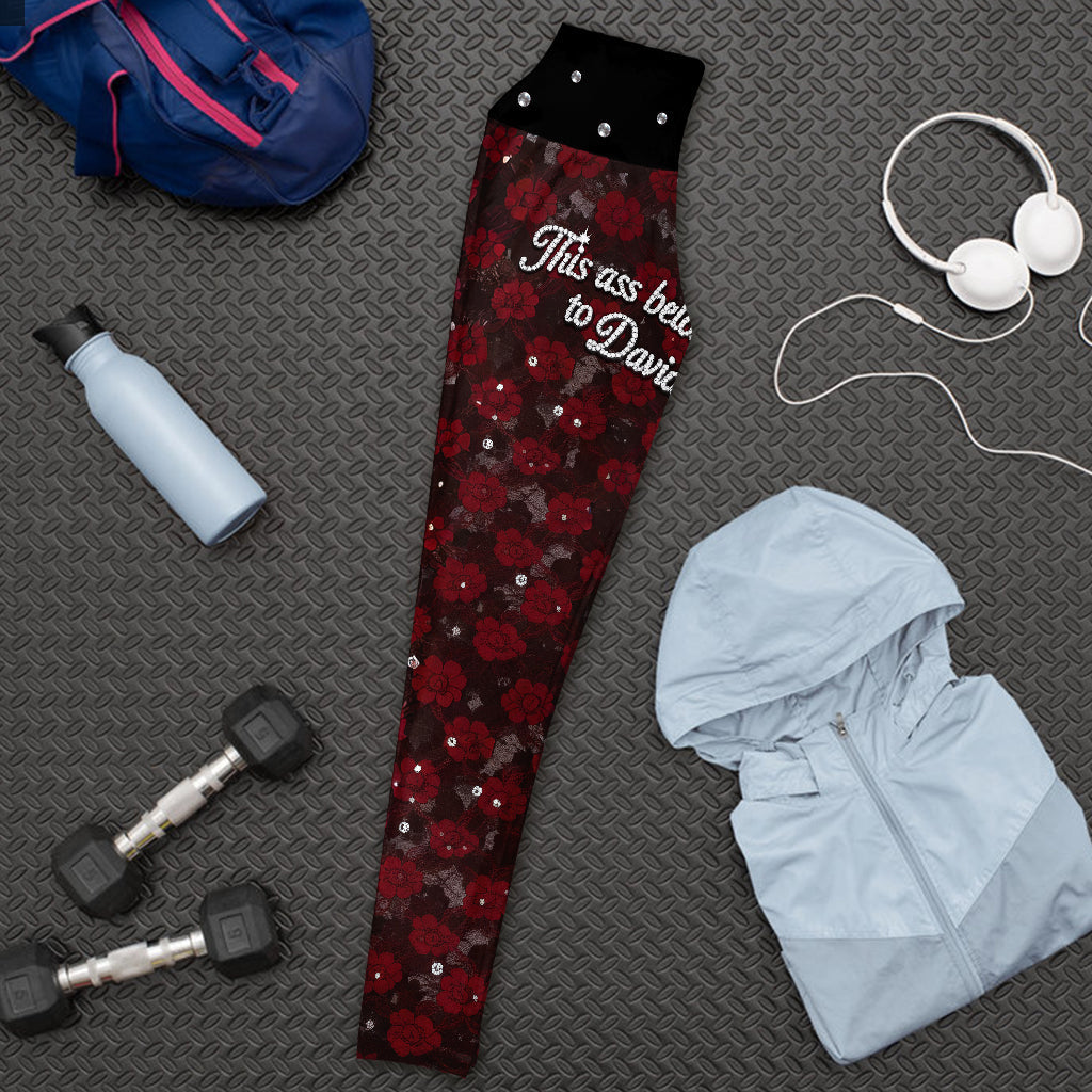 This As* Belongs To - Personalisierte Partner-Leggings