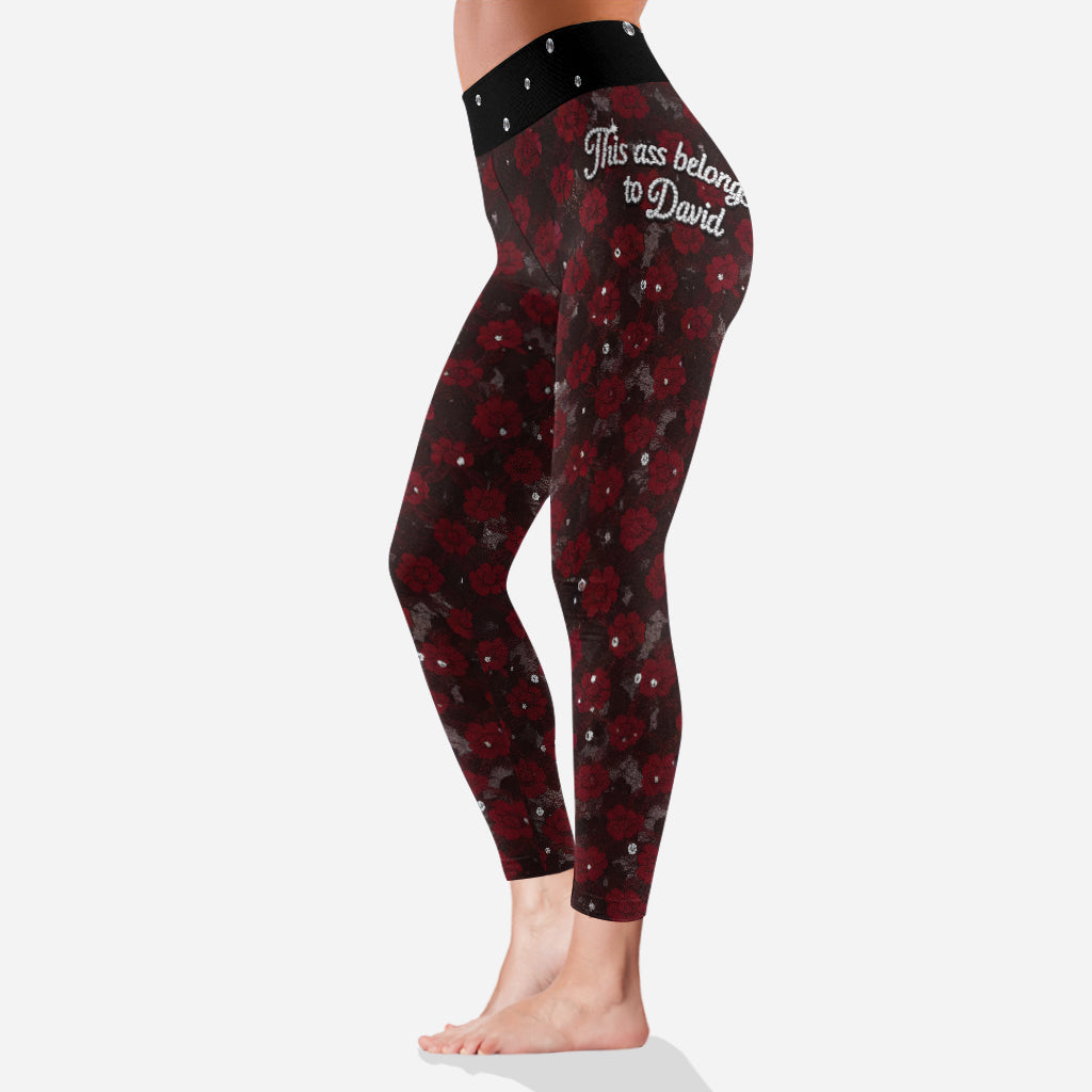 This As* Belongs To - Personalisierte Partner-Leggings