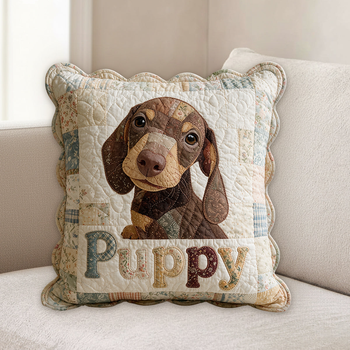 Ich liebe meinen Hund, meine Katze - Personalisierte Premium Kunstfellkissen