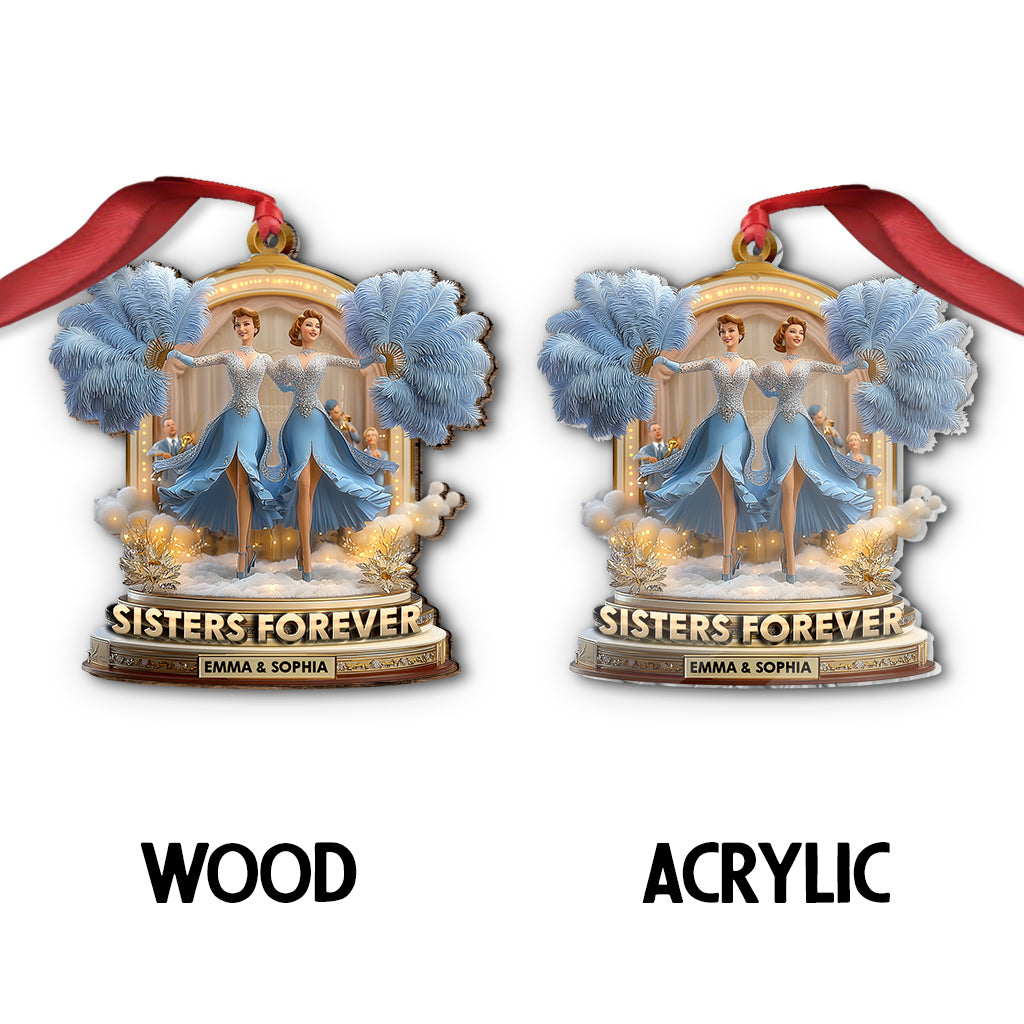 Für immer Schwestern – Personalisierter Geschwisterschmuck