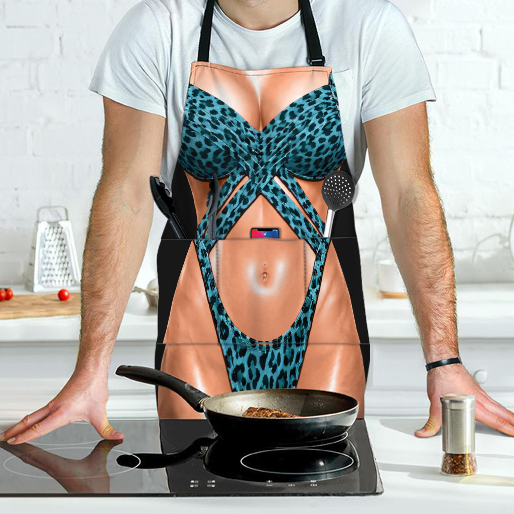Lustiges Geschenk für Frauen - Personalisierte Geburtstagsgeschenke für Ehefrau, Freundin, Mutter, Schwester, beste Freundin - Personalisierte Grillschürze mit Taschen
