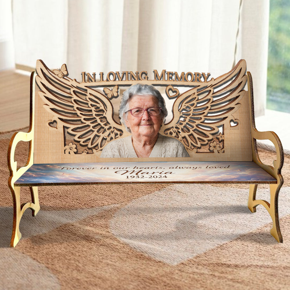 Gedenkbänke - Personalisierte Gedenkbänke aus Holz